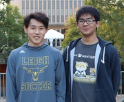 pic: Kevin Kim and Lucien Tsai (both ’24) Win Gold in The University Physics Competition