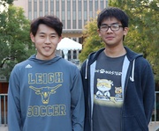 pic: Kevin Kim and Lucien Tsai (both ’24) Win Gold in The University Physics Competition